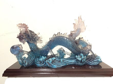 Load image into Gallery viewer, Dragon Water on timber stand