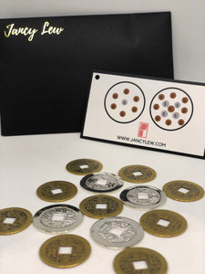 JL C2 I-CHING SET COINS (TO REMEDY 2 ILLNESS STAR)