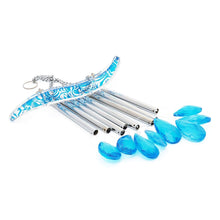 Load image into Gallery viewer, 8 ROD WATER DROPLET CRYSTAL WINDCHIME