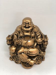 Buddha with Double Dragon