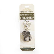 Load image into Gallery viewer, Something Forever Crystal Heart Bag Charm HBC