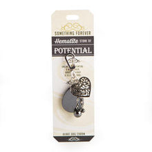 Load image into Gallery viewer, Something Forever Crystal Heart Bag Charm HBC