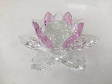 Load image into Gallery viewer, Crystal lotus flower (Heaven Luck)