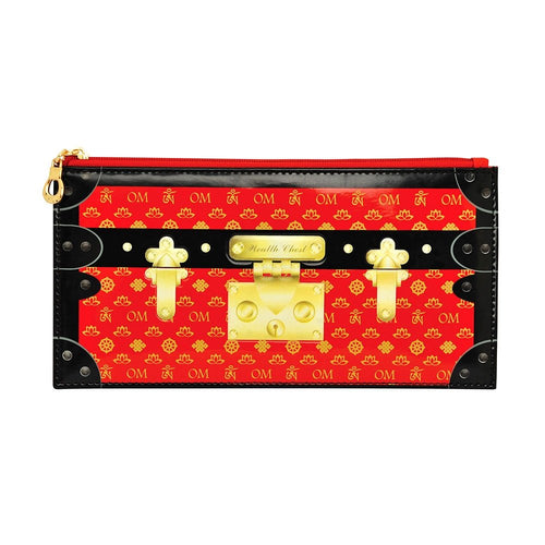 TREASURE CHEST WALLET FOR POWER & AUTHORITY (RED)