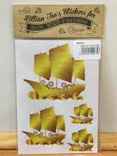 Load image into Gallery viewer, Golden Wealth Ship Sticker