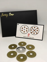 Load image into Gallery viewer, JL C5 I-CHING SET COINS (TO REMEDY 5 YELLOW MISFORTUNE STAR)