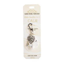 Load image into Gallery viewer, Something Forever Crystal Heart Bag Charm HBC