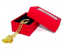 Load image into Gallery viewer, 3 Legged Wealth Toad Keychain