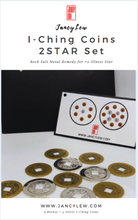 Load image into Gallery viewer, JL C2 I-CHING SET COINS (TO REMEDY 2 ILLNESS STAR)