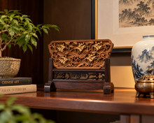 Load image into Gallery viewer, Five Mounted Warriors – Chinese Wood Carving
