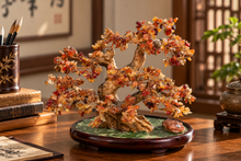 Load image into Gallery viewer, Agate Gemstone Bonsai Tree