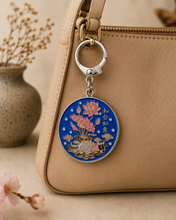 Load image into Gallery viewer, Lotus, Rat &amp; Ruyi Prosperity Keychain