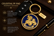 Load image into Gallery viewer, Celestial Pi Yao Prosperity Keychain