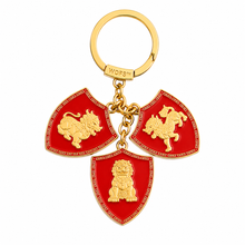 Load image into Gallery viewer, 3 Celestial Shield Protection Keychain