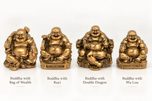 Load image into Gallery viewer, Laughing Buddha Figurines – Four Auspicious Designs