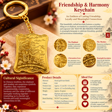 Load image into Gallery viewer, Friendship &amp; Harmony Keychain