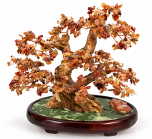 Load image into Gallery viewer, Agate Gemstone Bonsai Tree