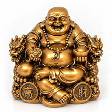 Load image into Gallery viewer, Laughing Buddha Figurines – Four Auspicious Designs
