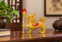 Load image into Gallery viewer, Pi Yao with Flaming Sword