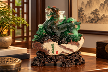 Load image into Gallery viewer, Pi Xie Guardian Sculpture with Stand