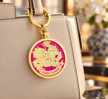 Load image into Gallery viewer, Double Dragon “Always Superb” Keychain