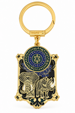 Load image into Gallery viewer, Elephant &amp; Rhinoceros – Traditional Protection Keychain
