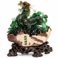 Load image into Gallery viewer, Pi Xie Guardian Sculpture with Stand