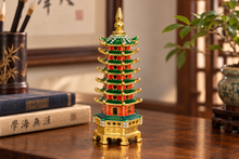 Load image into Gallery viewer, Seven-Tier Green Pagoda