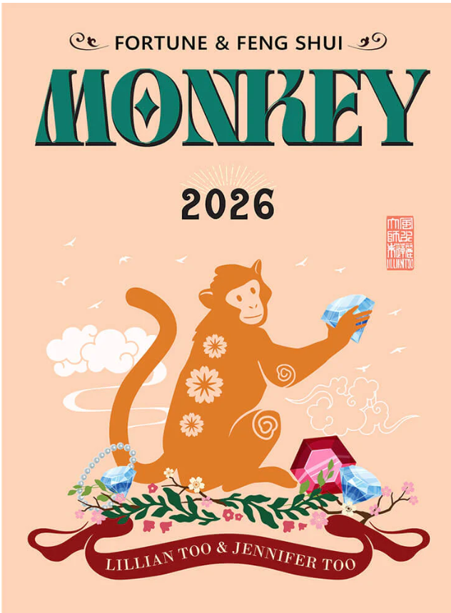 [PRE-ORDER] MONKEY - Lillian Too & Jennifer Too Fortune & Feng Shui 2026