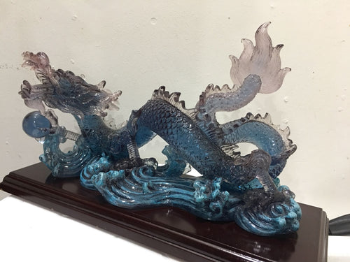 Dragon Water on timber stand