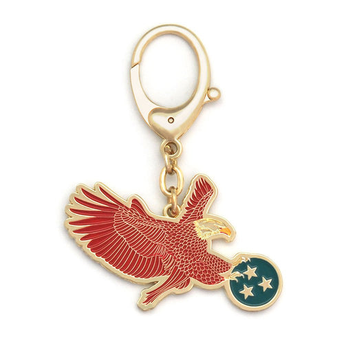 Red Eagle Keychain for Quarrelsome Star