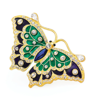 WISH-FULFILLING BUTTERFLY BROOCH