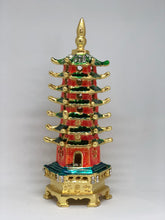 Load image into Gallery viewer, 7 LEVEL PAGODA GREEN