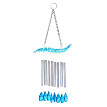 Load image into Gallery viewer, 8 ROD WATER DROPLET CRYSTAL WINDCHIME