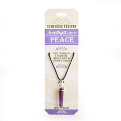 Crystal Point Pendant PP - Something Forever