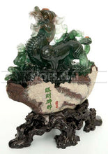 Load image into Gallery viewer, Pi Xie Guardian Sculpture with Stand