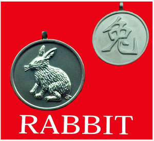 RABBIT COIN PENDANT