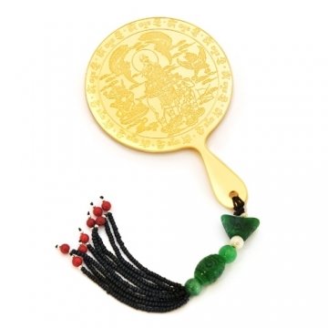 SAMANTABHADRA MIRROR WITH JADE HANGING