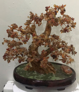 Crystal Agate Wishfulling Bonsai Tree