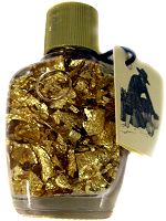 24K Floating Gold Flakes in Bottle