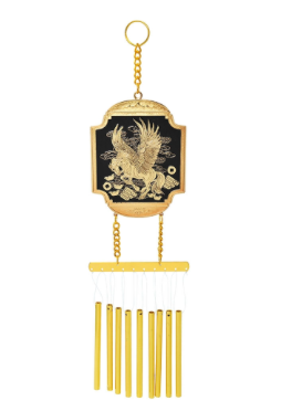 PEGASUS - FLYING HORSE 9 ROD WINDCHIME