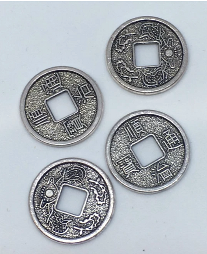 MINI Silver I-Ching Coins SFI